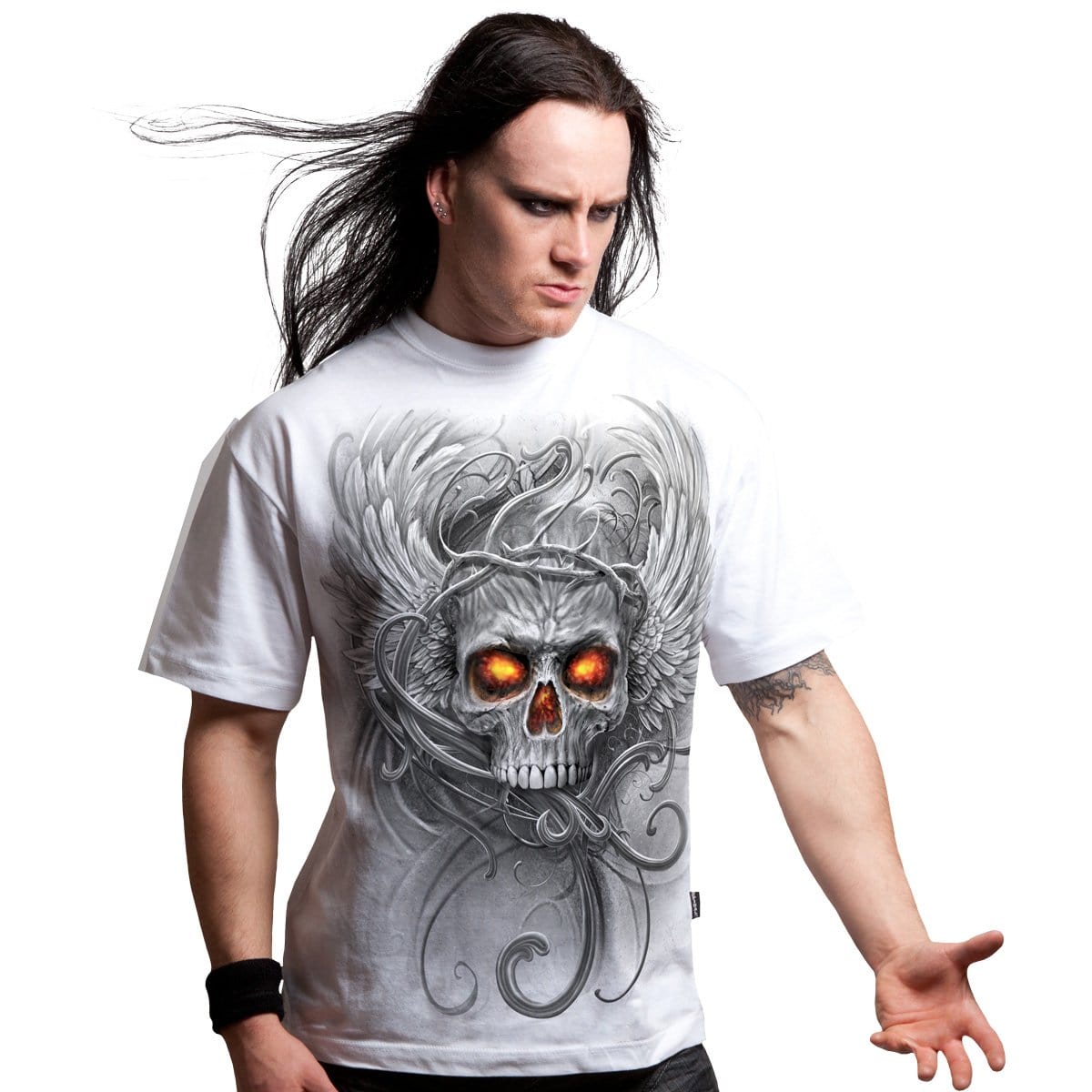 ROOTS OF HELL - T-Shirt White - Spiral USA