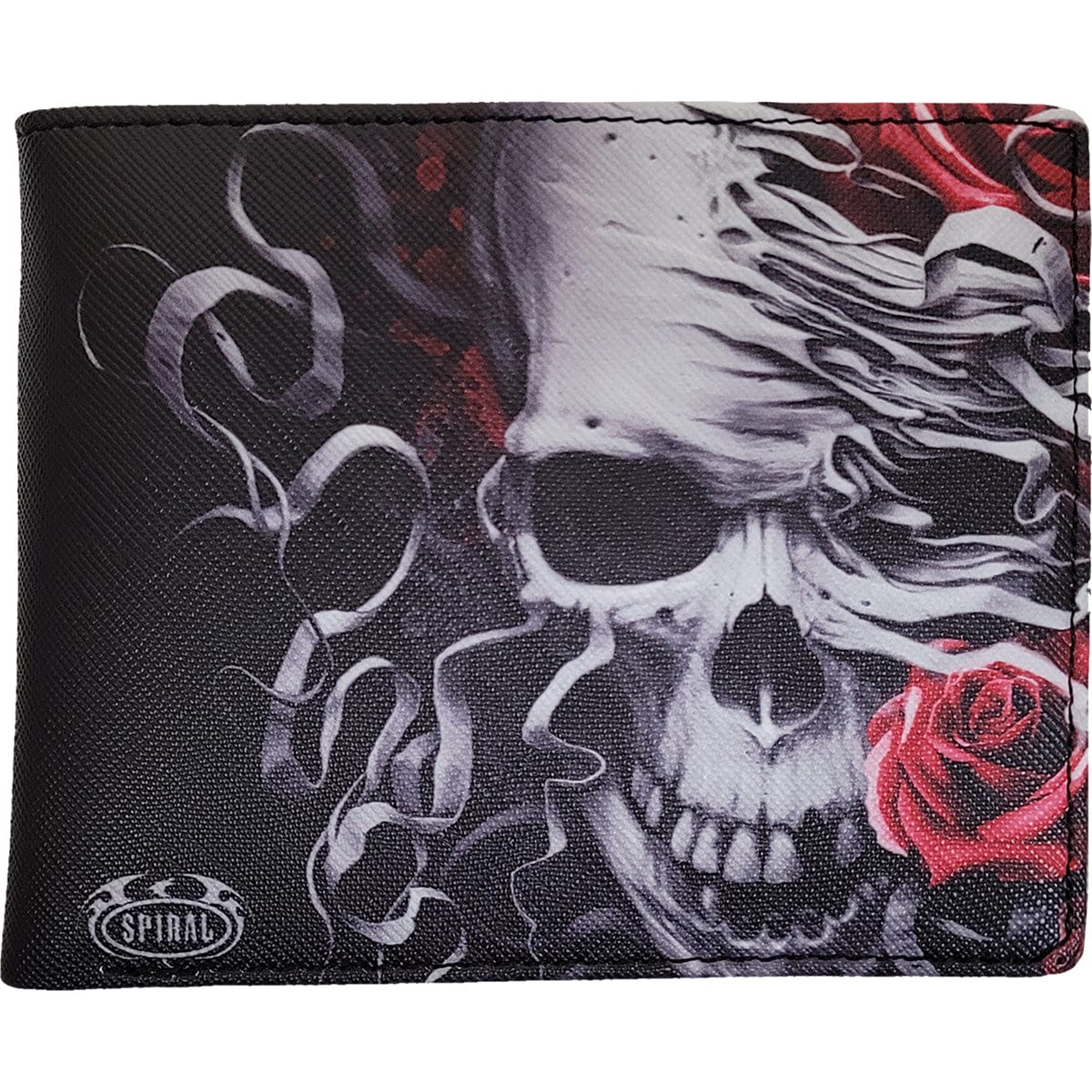 SKULLS N' ROSES - BiFold Wallet with RFID Blocking and Gift Box