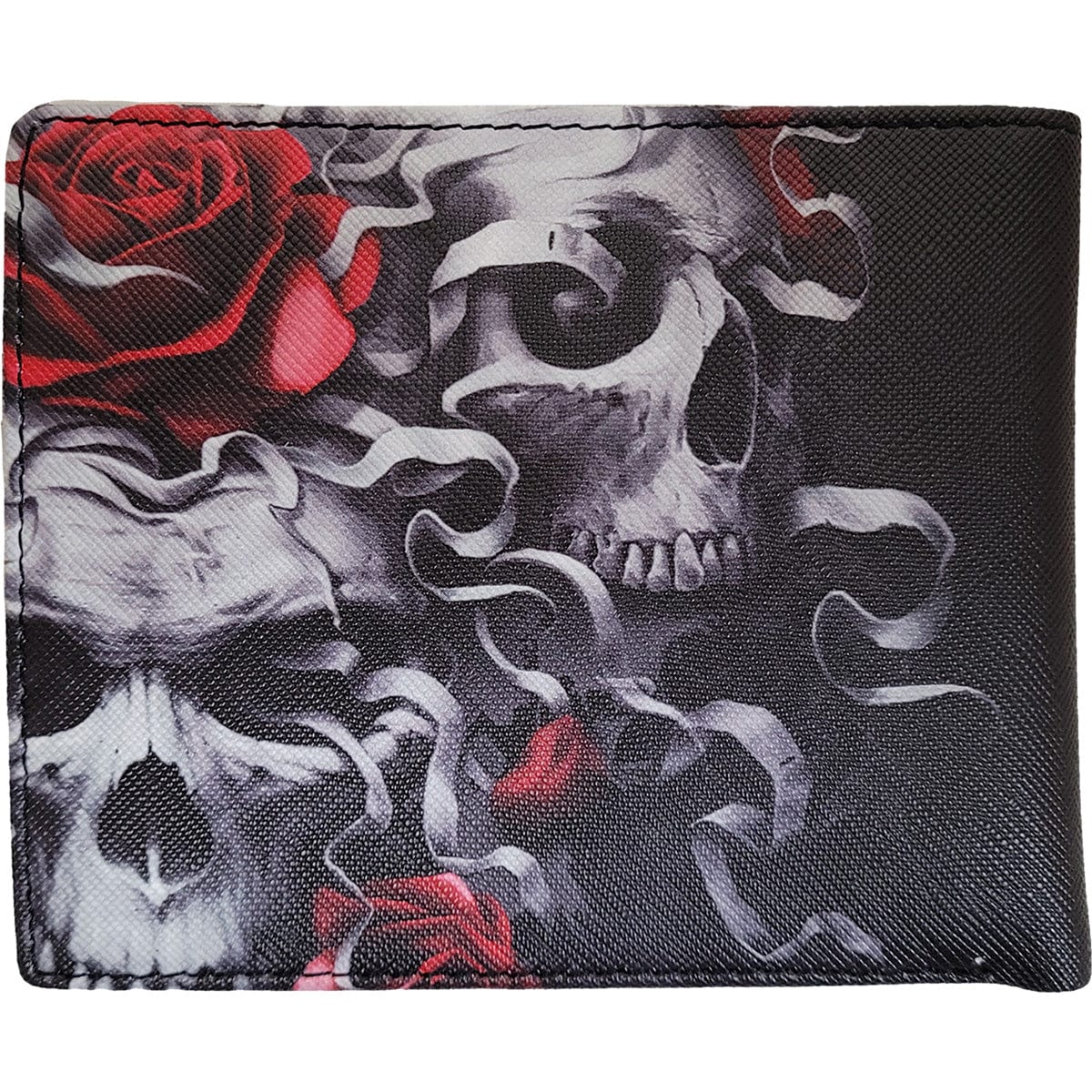 SKULLS N' ROSES - BiFold Wallet with RFID Blocking and Gift Box - Spiral USA