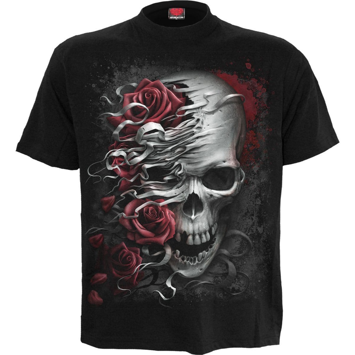 SKULLS N ROSES - T-Shirt Black – Spiral USA
