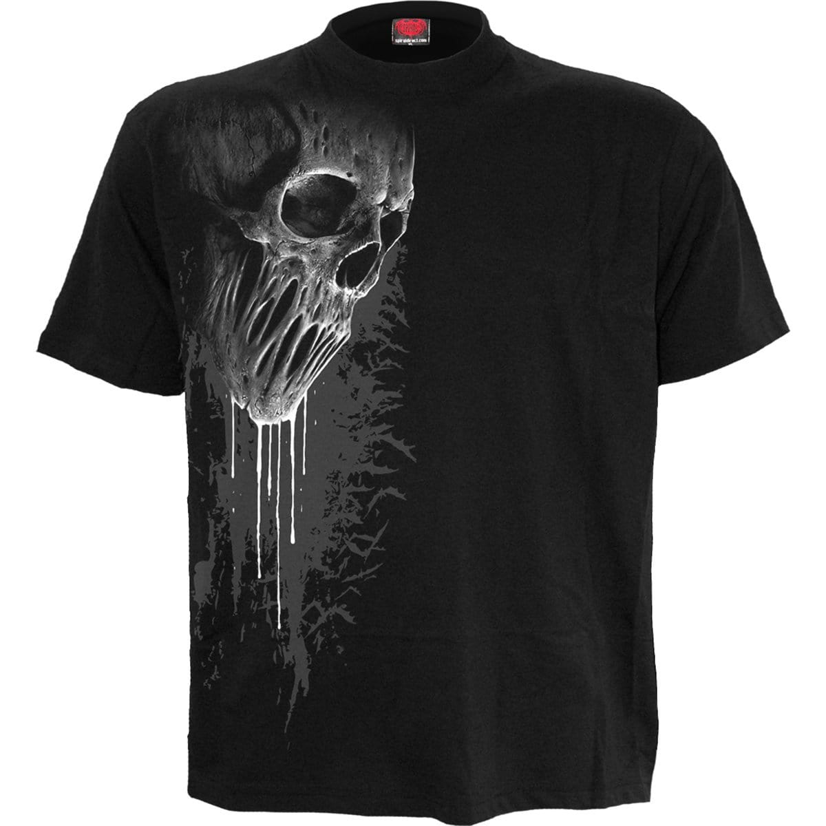 BAT CURSE - Front Print T-Shirt Black - Spiral USA