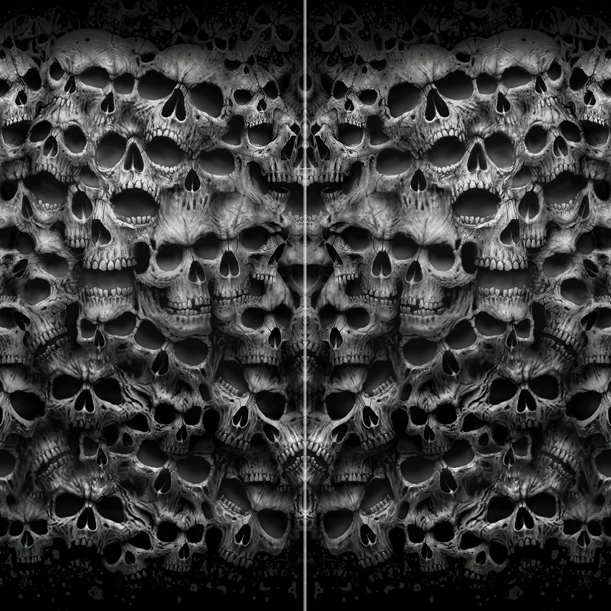 TWISTED SKULLS - Multifunctional Face Wraps - Spiral USA