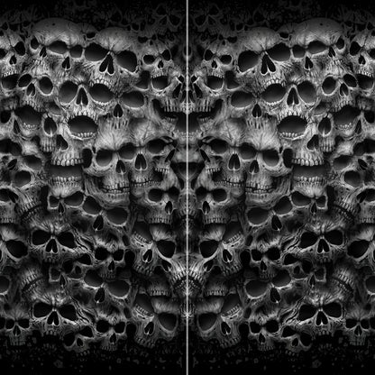 TWISTED SKULLS - Multifunctional Face Wraps - Spiral USA