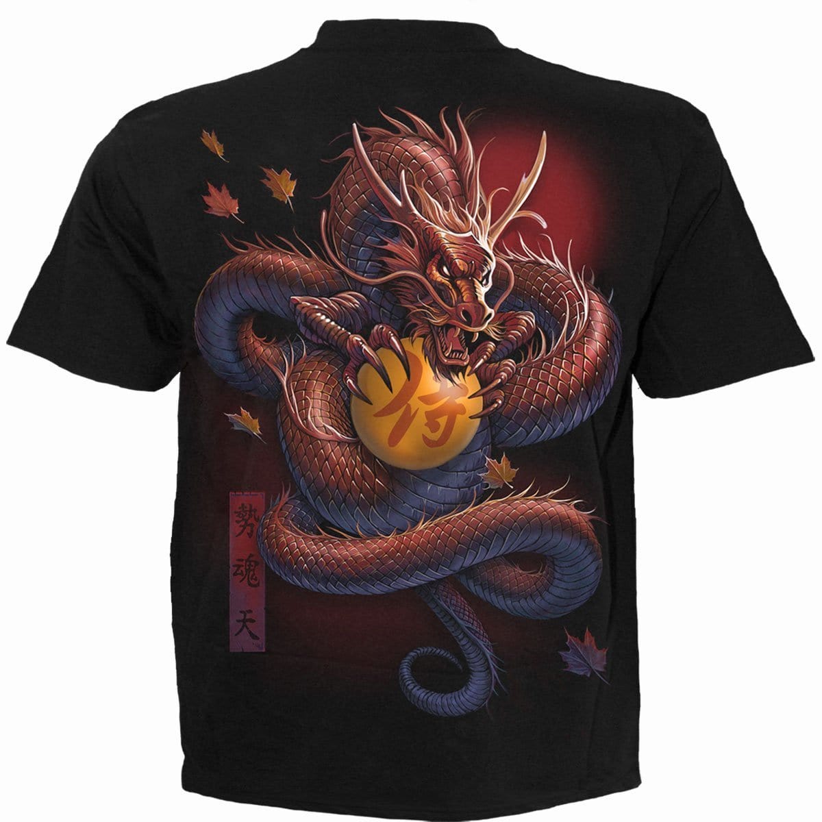 SAMURAI - T-Shirt Black - Spiral USA