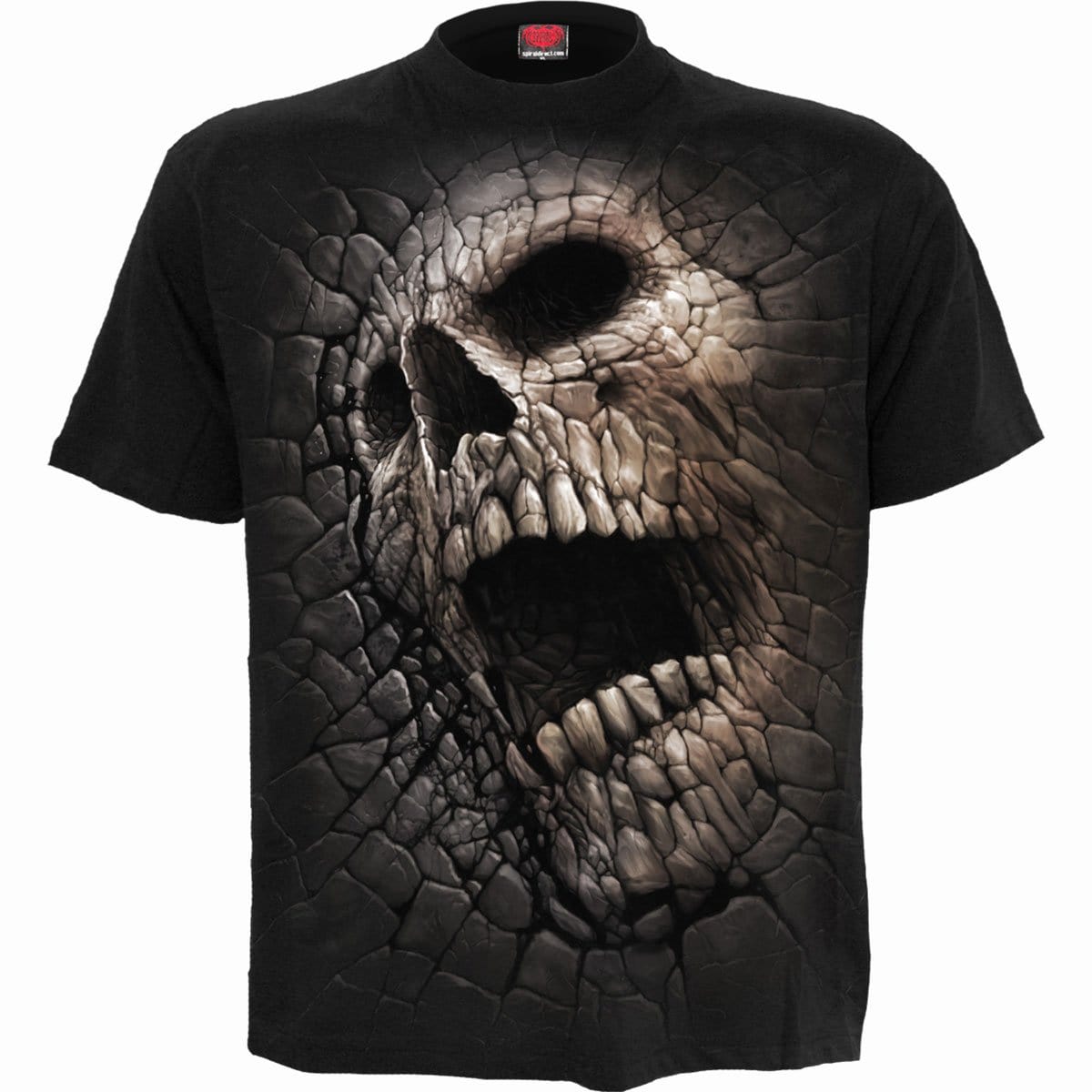 CRACKING UP - T-Shirt Black