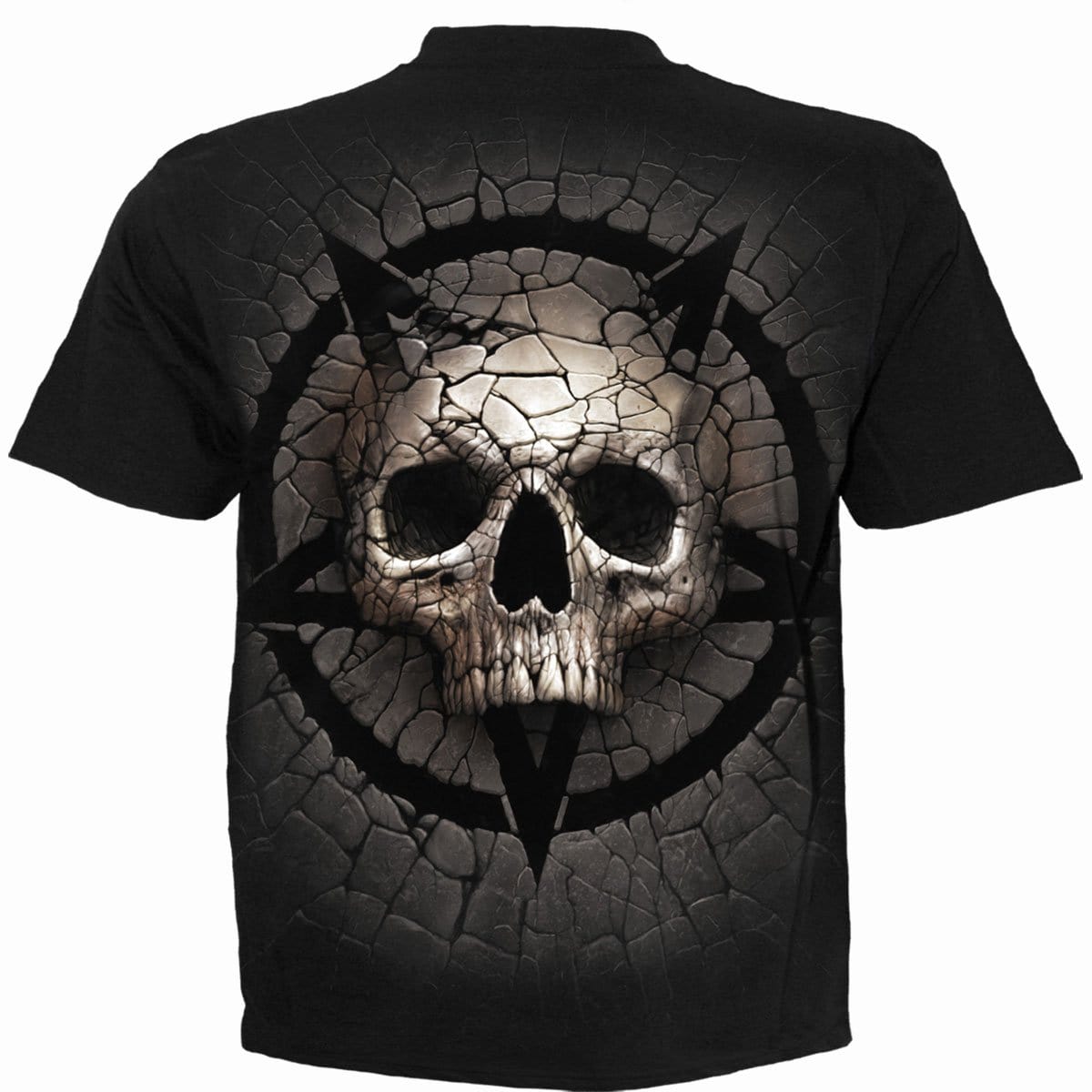 CRACKING UP - T-Shirt Black - Spiral USA