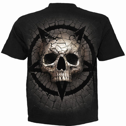 CRACKING UP - T-Shirt Black - Spiral USA