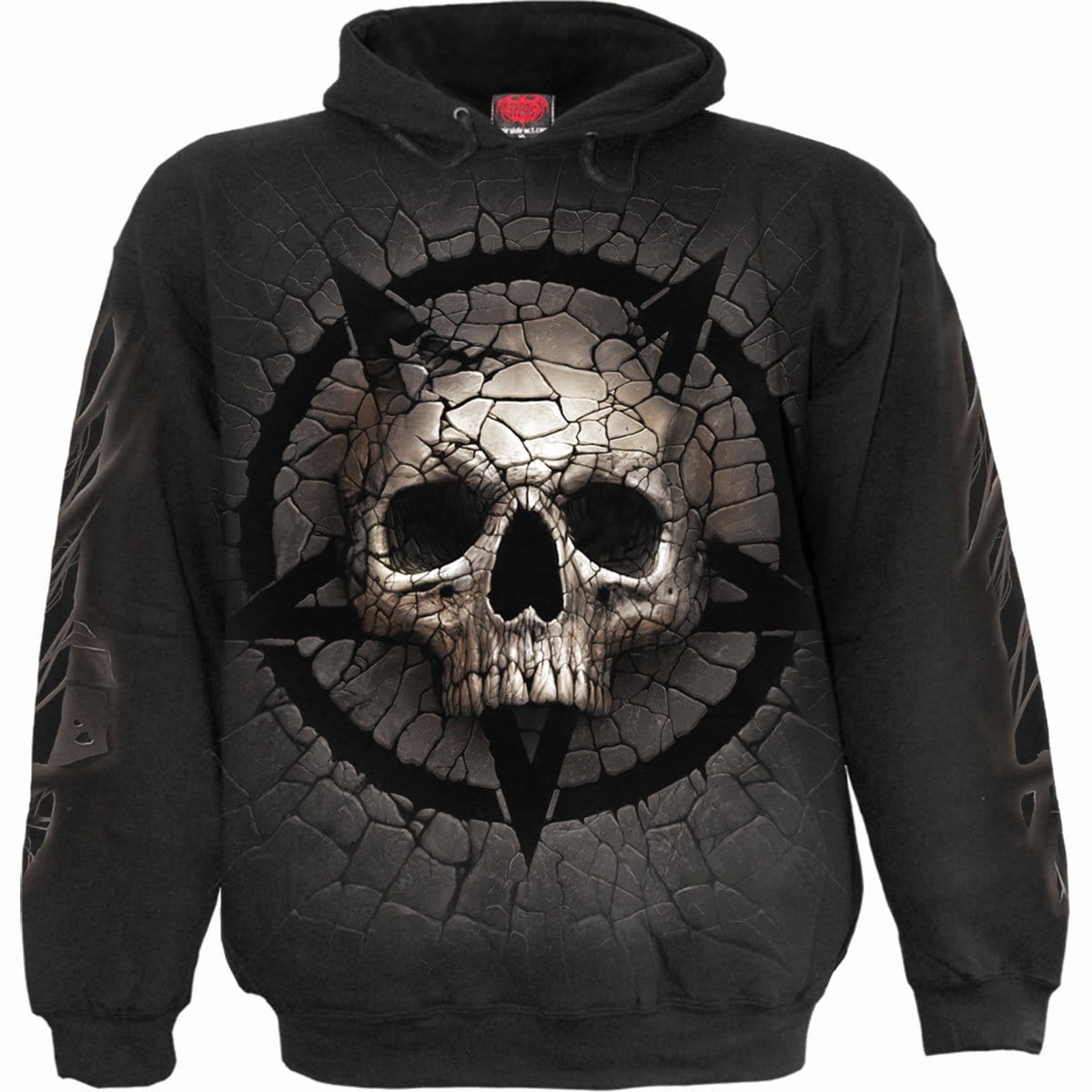 CRACKING UP - Hoody Black