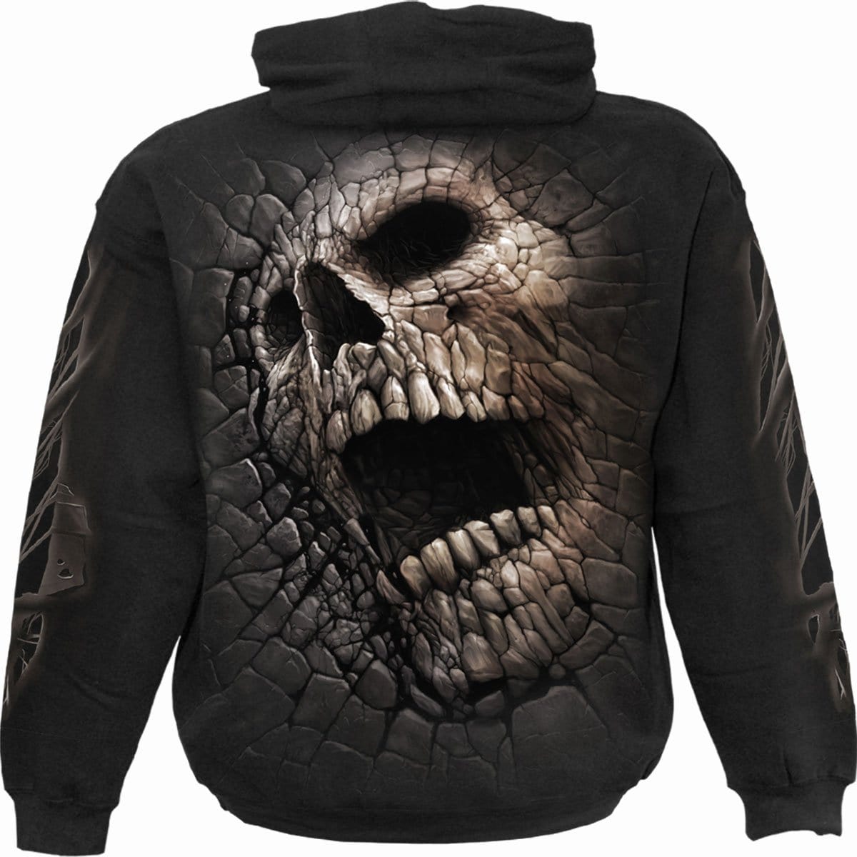 CRACKING UP - Hoody Black - Spiral USA