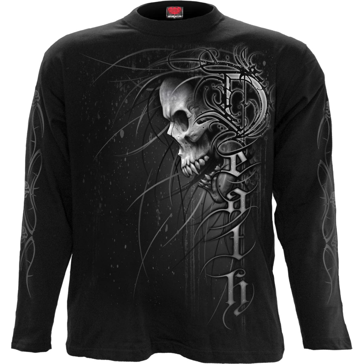 DEATH FOREVER - Longsleeve T-Shirt Black