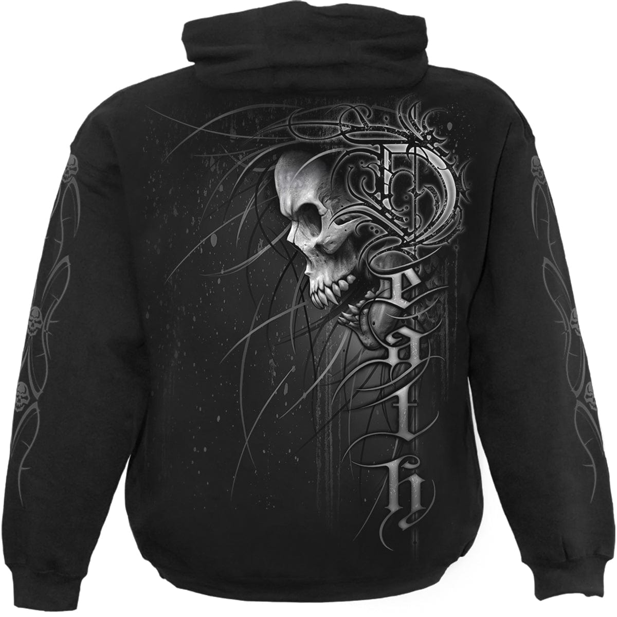 DEATH FOREVER - Hoody Black - Spiral USA