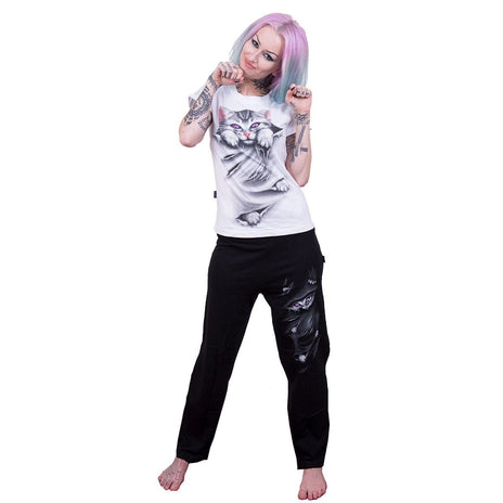 BRIGHT EYES - 4pc Gothic Pyjama Set