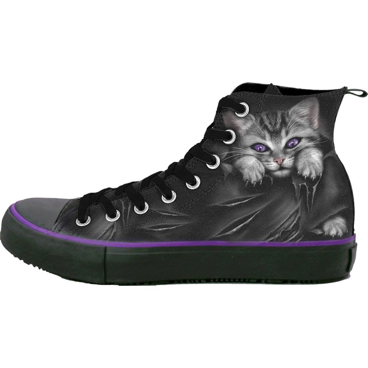 BRIGHT EYES - Sneakers - Ladies High Top Laceup - Spiral USA