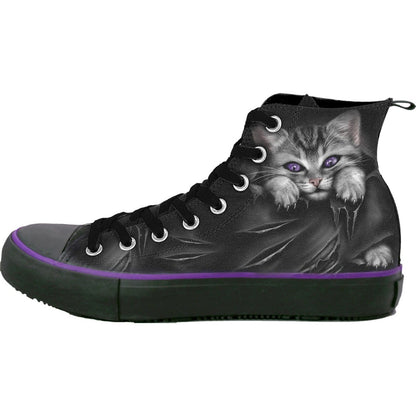 BRIGHT EYES - Sneakers - Ladies High Top Laceup - Spiral USA