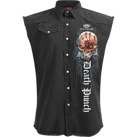 5FDP - GAME OVER - Licensed Band Stone Washed Worker