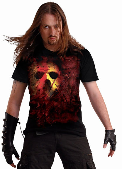 FRIDAY 13TH - JASON LIVES - T-Shirt Black - Spiral USA