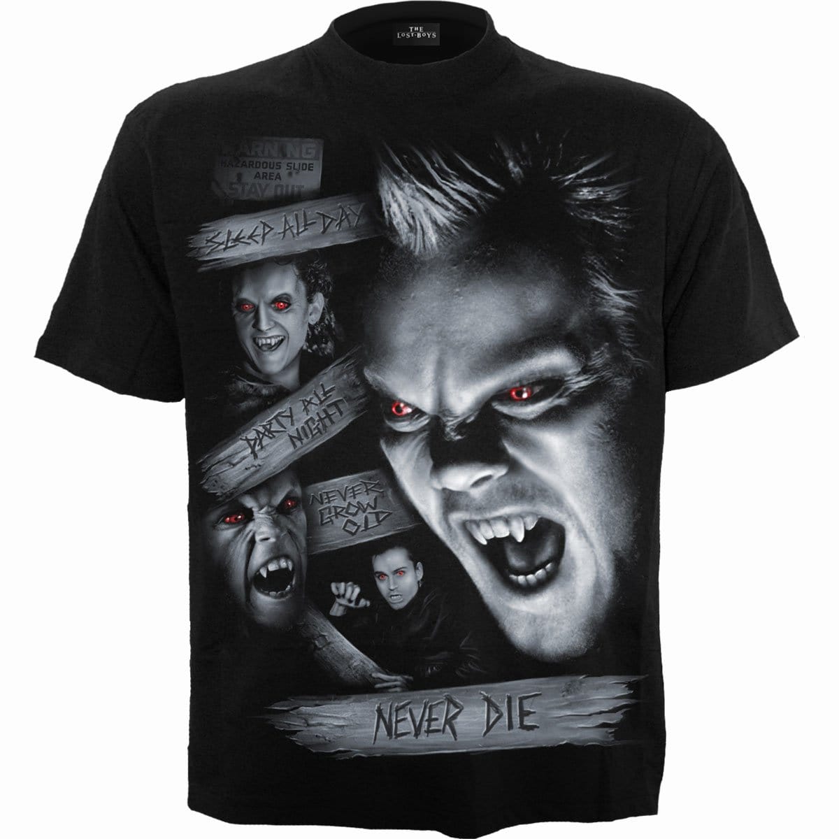 THE LOST BOYS - NEVER DIE - T-Shirt Black