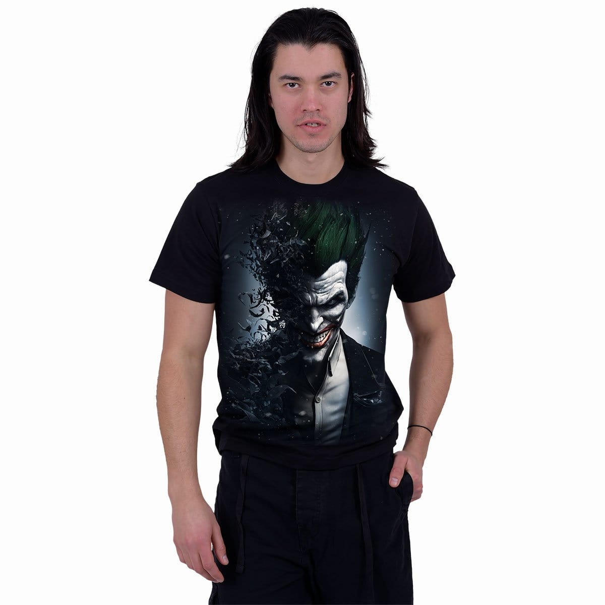 JOKER - ARKHAM ORIGINS - T-Shirt Black - Spiral USA