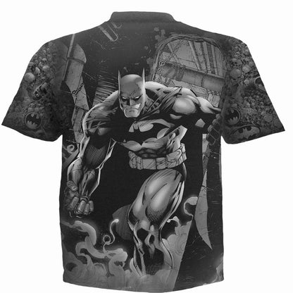 BATMAN - VENGEANCE WRAP - Allover T-Shirt Black - Spiral USA