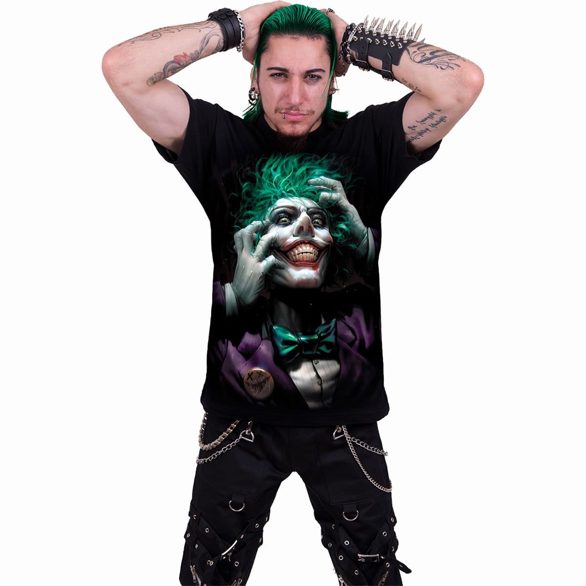 JOKER - FREAK - T-Shirt Black - Spiral USA