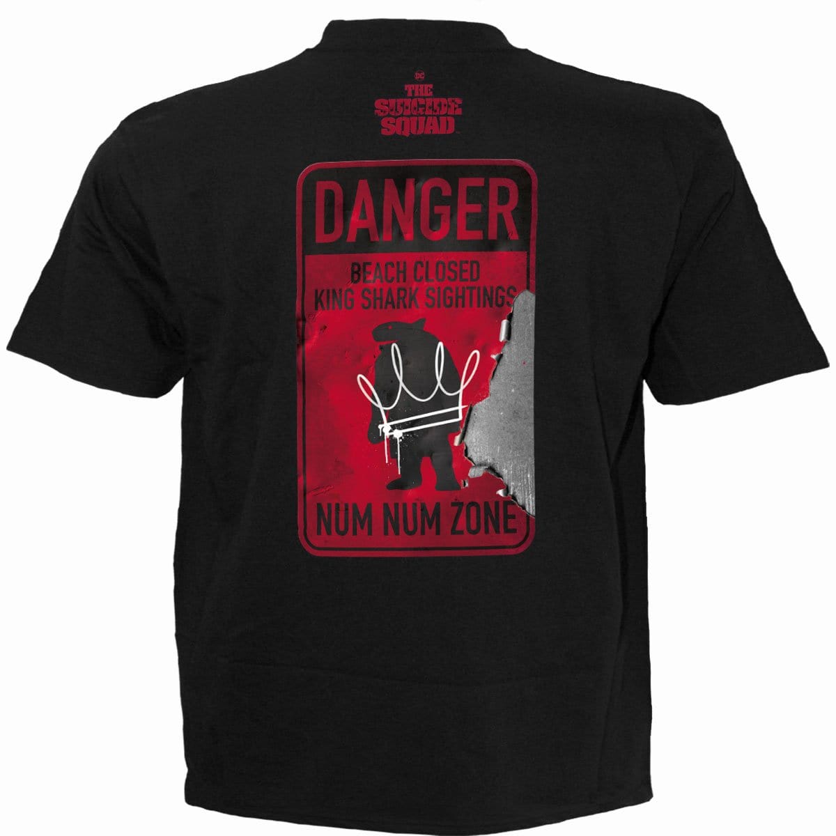 KING SHARK - NUM NUM NUM - T-Shirt Black - Spiral USA