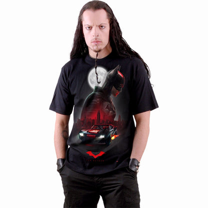 THE BATMAN - BATMOBILE - T-Shirt Black - Spiral USA