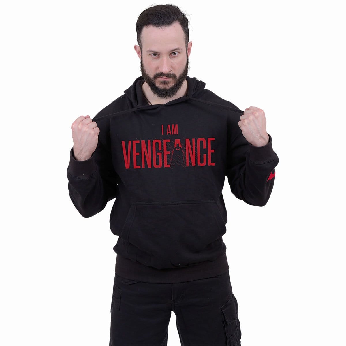 THE BATMAN - RAINING VENGEANCE - Hoody Black - Spiral USA