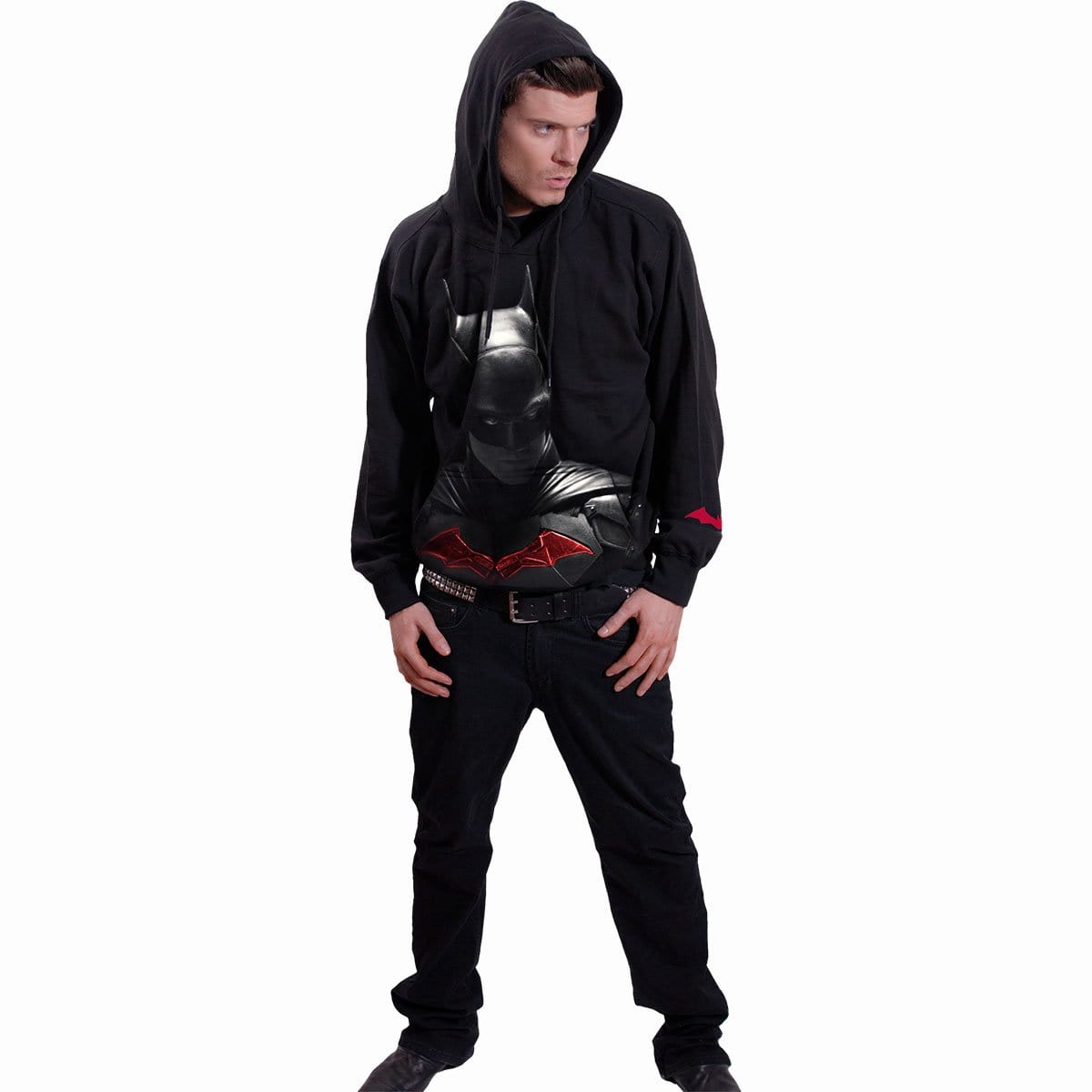 THE BATMAN - RED SHADOWS - Hoody Black - Spiral USA