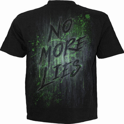 RIDDLER - NO MORE LIES - T-Shirt Black - Spiral USA