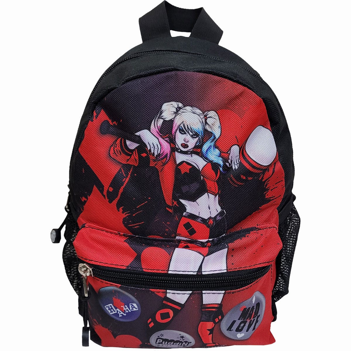 HARLEY QUINN - SPLATTER - Mini Back Pack Including Mobile Pocket