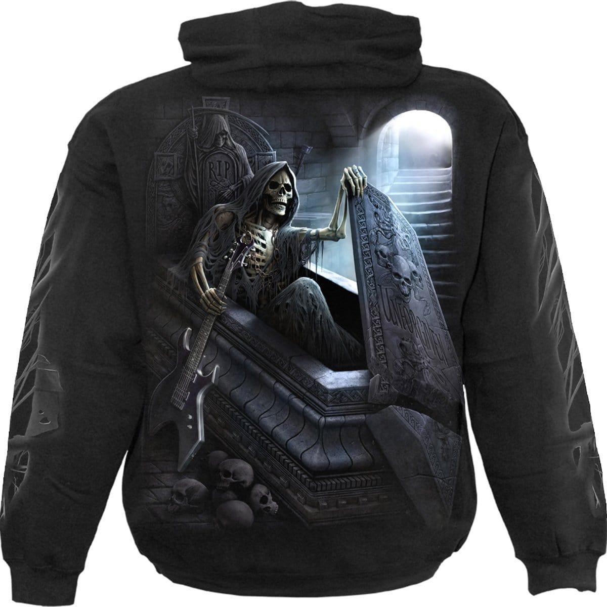 UNFORGIVEN - Hoody Black - Spiral USA