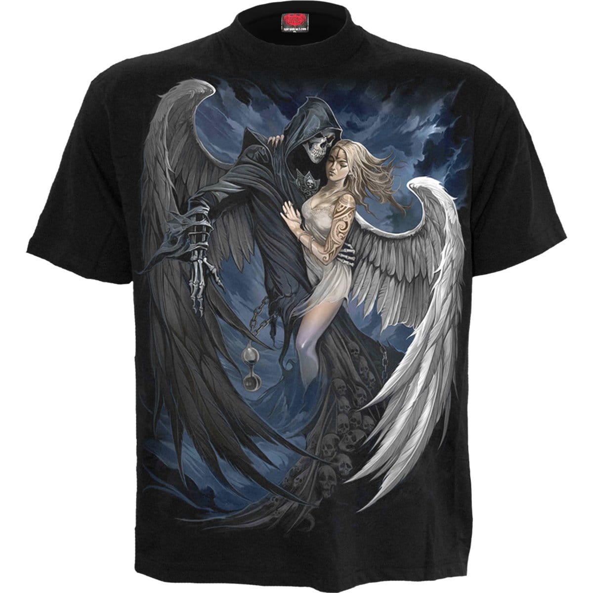 FALLEN  - T-Shirt Black - Spiral USA