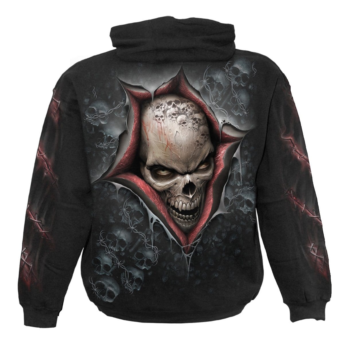 STRANGLER - Hoody Black - Spiral USA