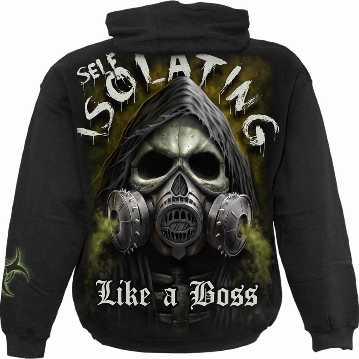 SELF ISOLATION - Hoody Black - Spiral USA