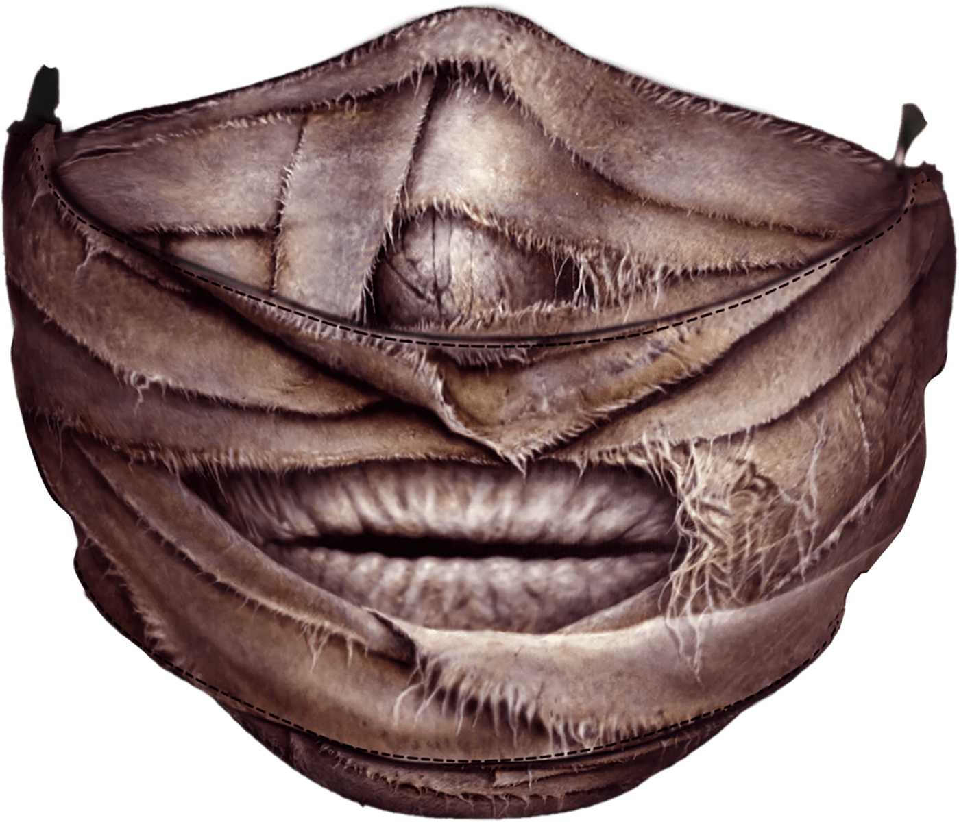 MUMMIFIED - Premium Cotton Fashion Mask with Adjuster - Spiral USA