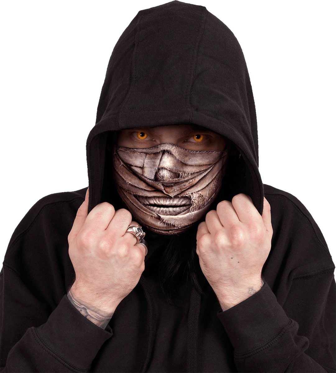 MUMMIFIED - Premium Cotton Fashion Mask with Adjuster - Spiral USA