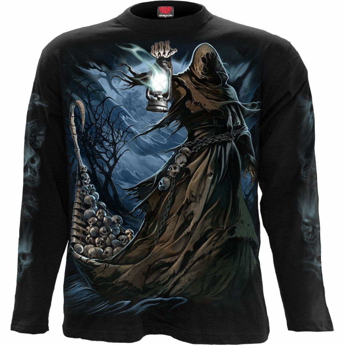 FERRYMAN - Longsleeve T-Shirt Black - Spiral USA