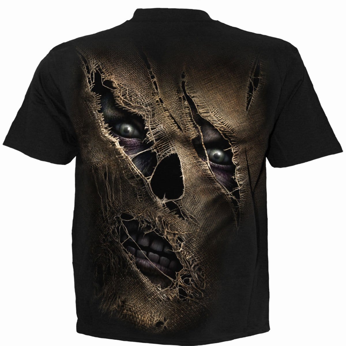 THREAD SCARE - T-Shirt Black - Spiral USA