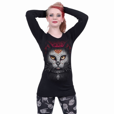 CATRINA - Baggy Top Black