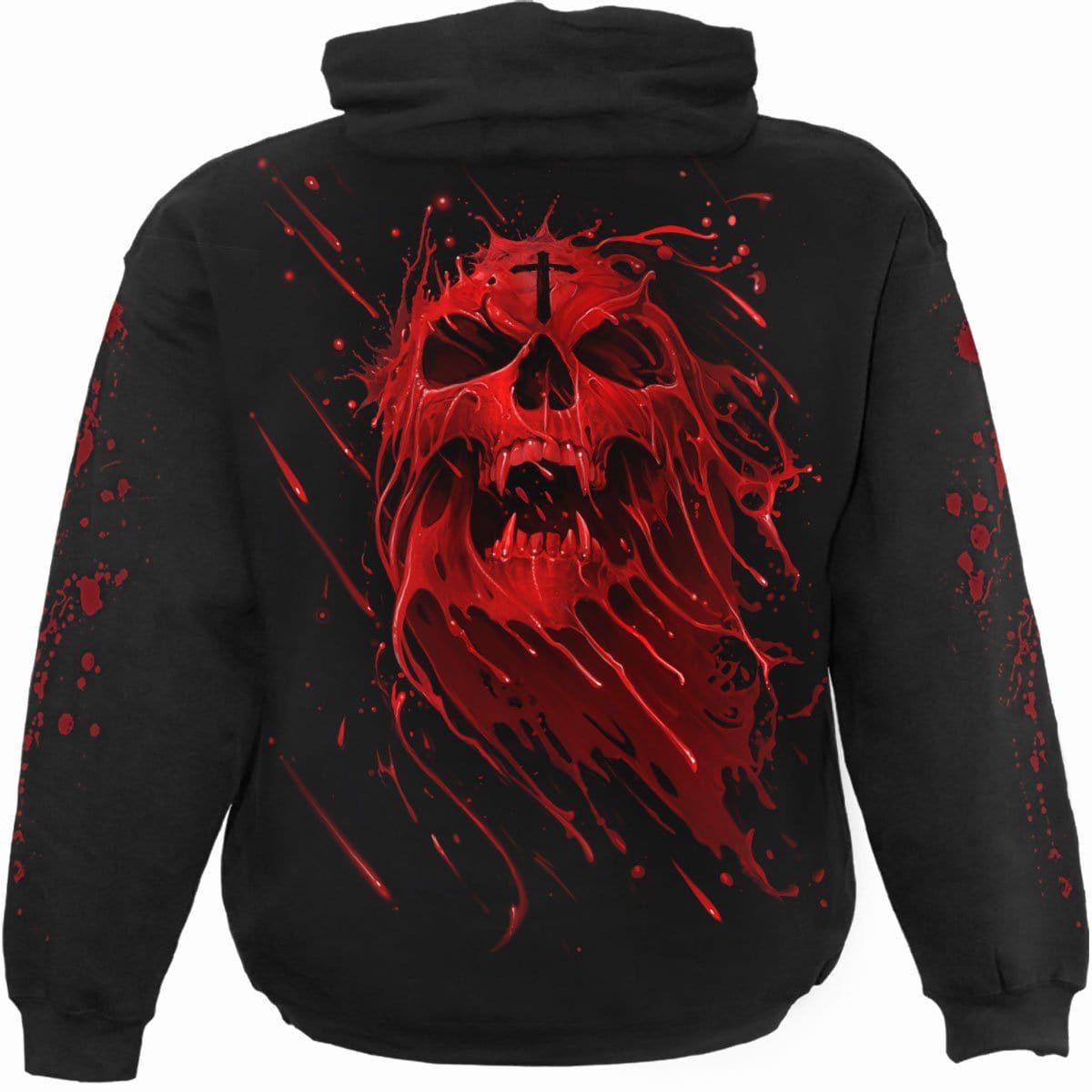 PURE BLOOD - Hoody Black - Spiral USA