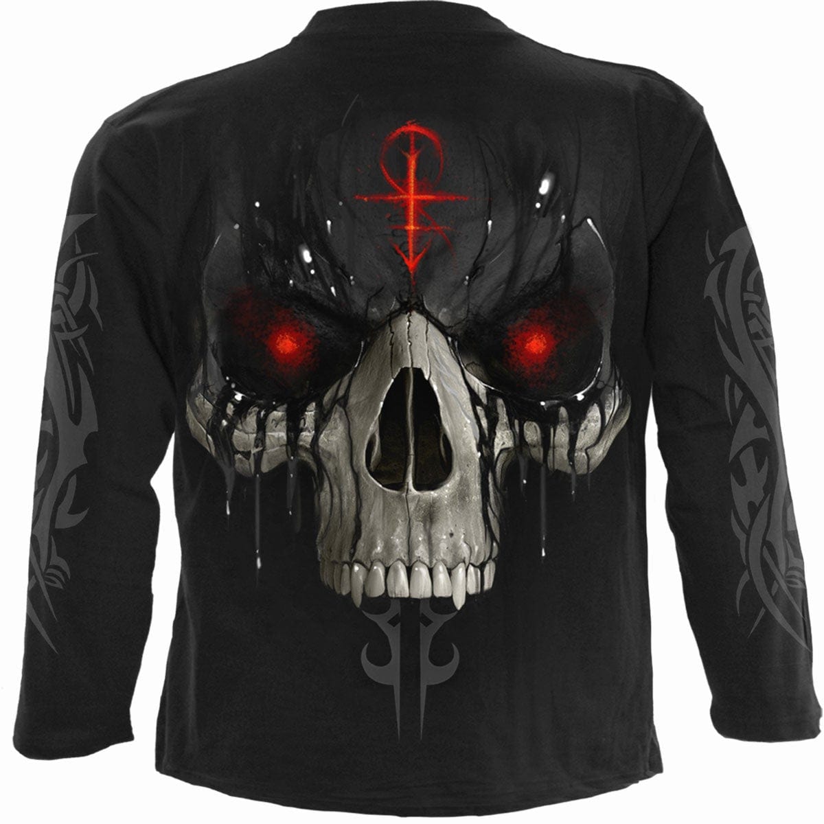 DARK DEATH - Longsleeve T-Shirt Black - Spiral USA