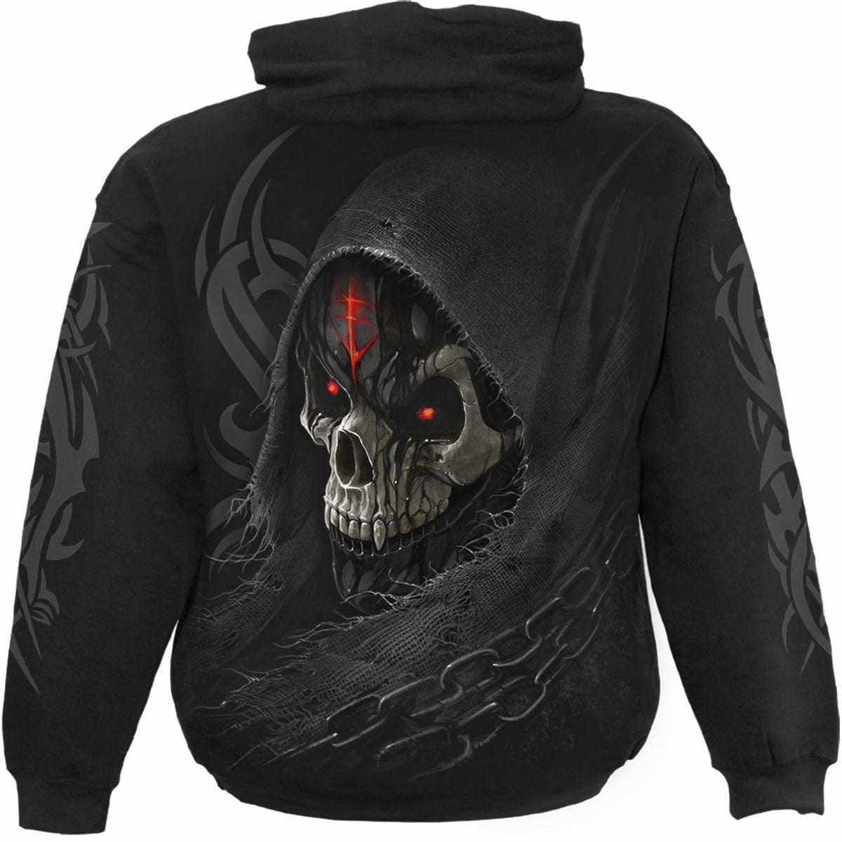 DARK DEATH - Hoody Black - Spiral USA