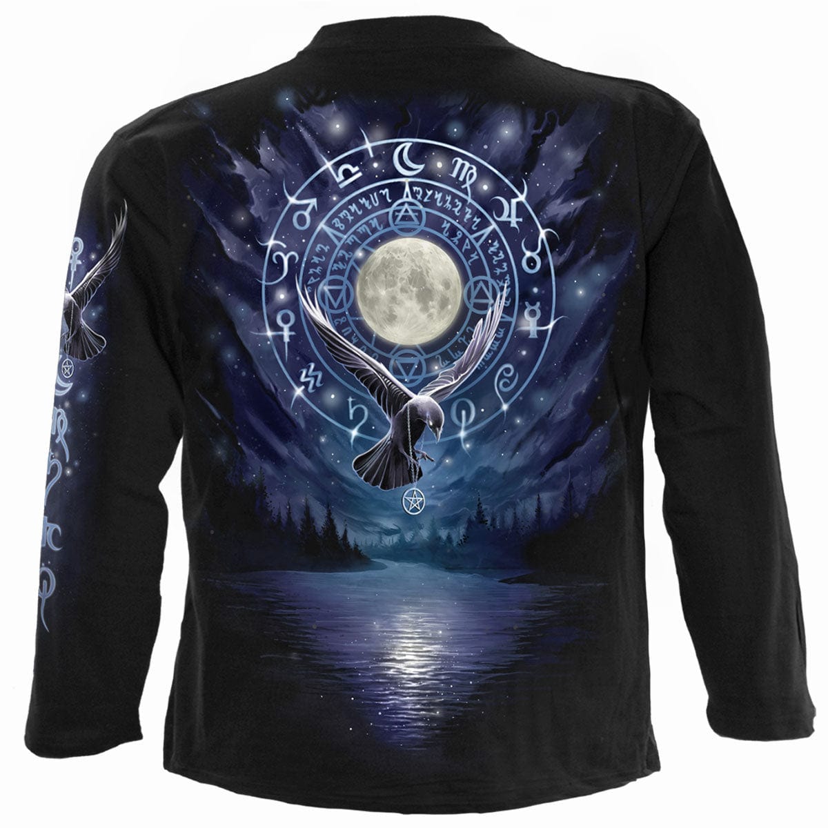 WITCHCRAFT - Longsleeve T-Shirt Black - Spiral USA