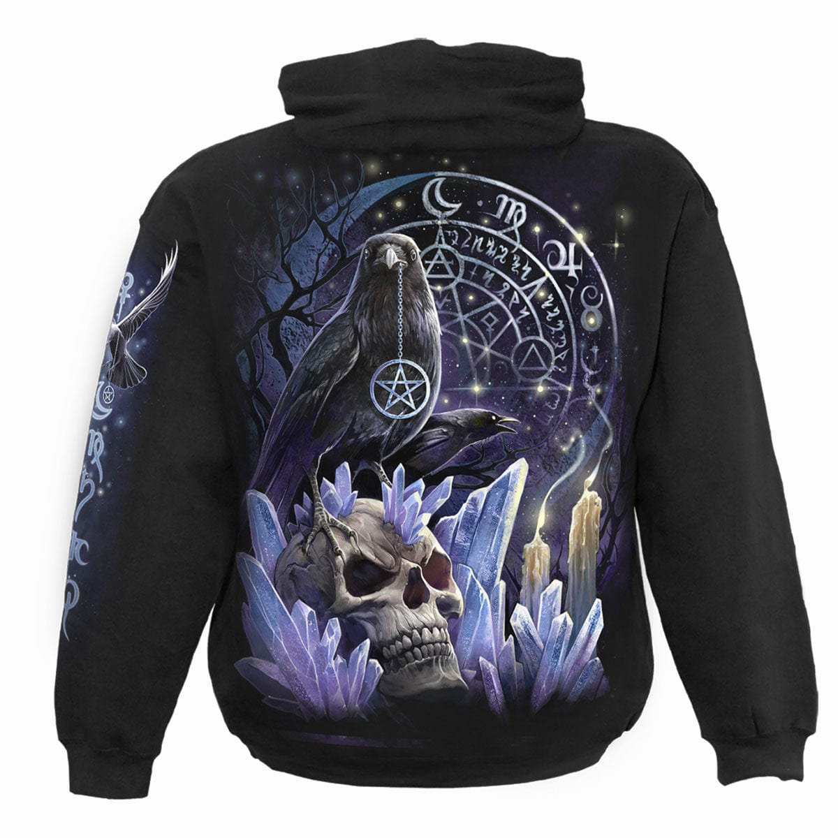 WITCHCRAFT - Hoody Black - Spiral USA