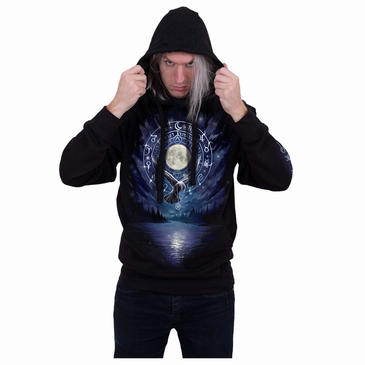 WITCHCRAFT - Hoody Black - Spiral USA