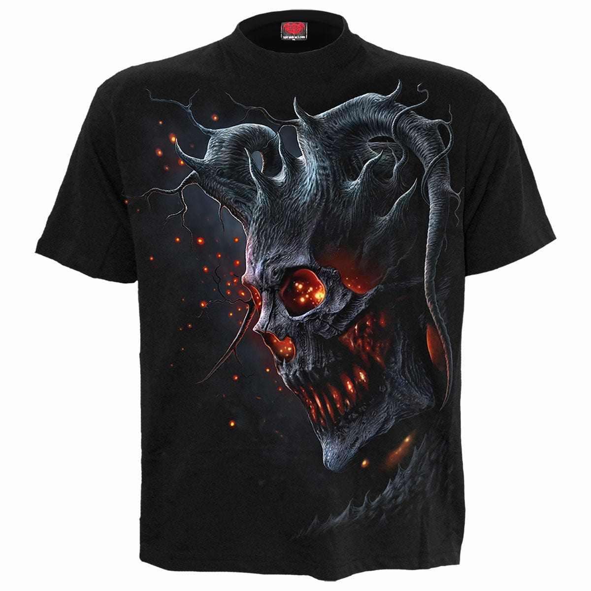 DEATH EMBERS - T-Shirt Black - Spiral USA