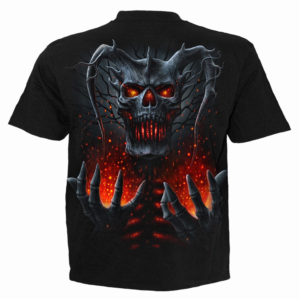 DEATH EMBERS - T-Shirt Black - Spiral USA