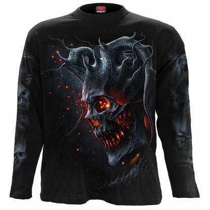DEATH EMBERS - Longsleeve T-Shirt Black - Spiral USA