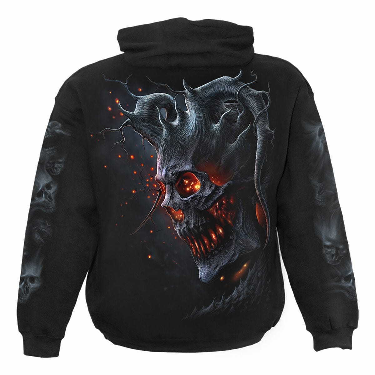 DEATH EMBERS - Hoody Black - Spiral USA