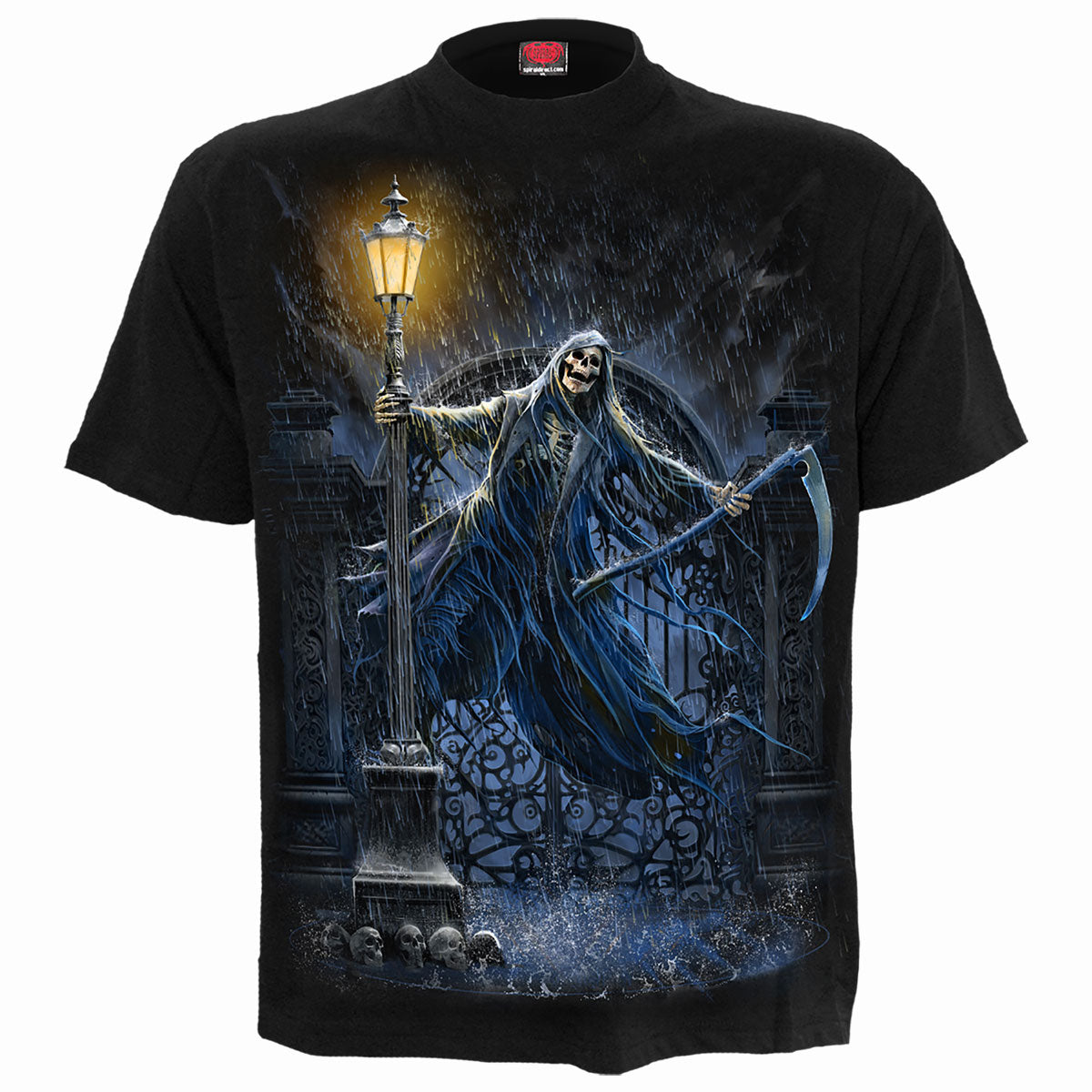 REAPING IN THE RAIN - T-Shirt Black